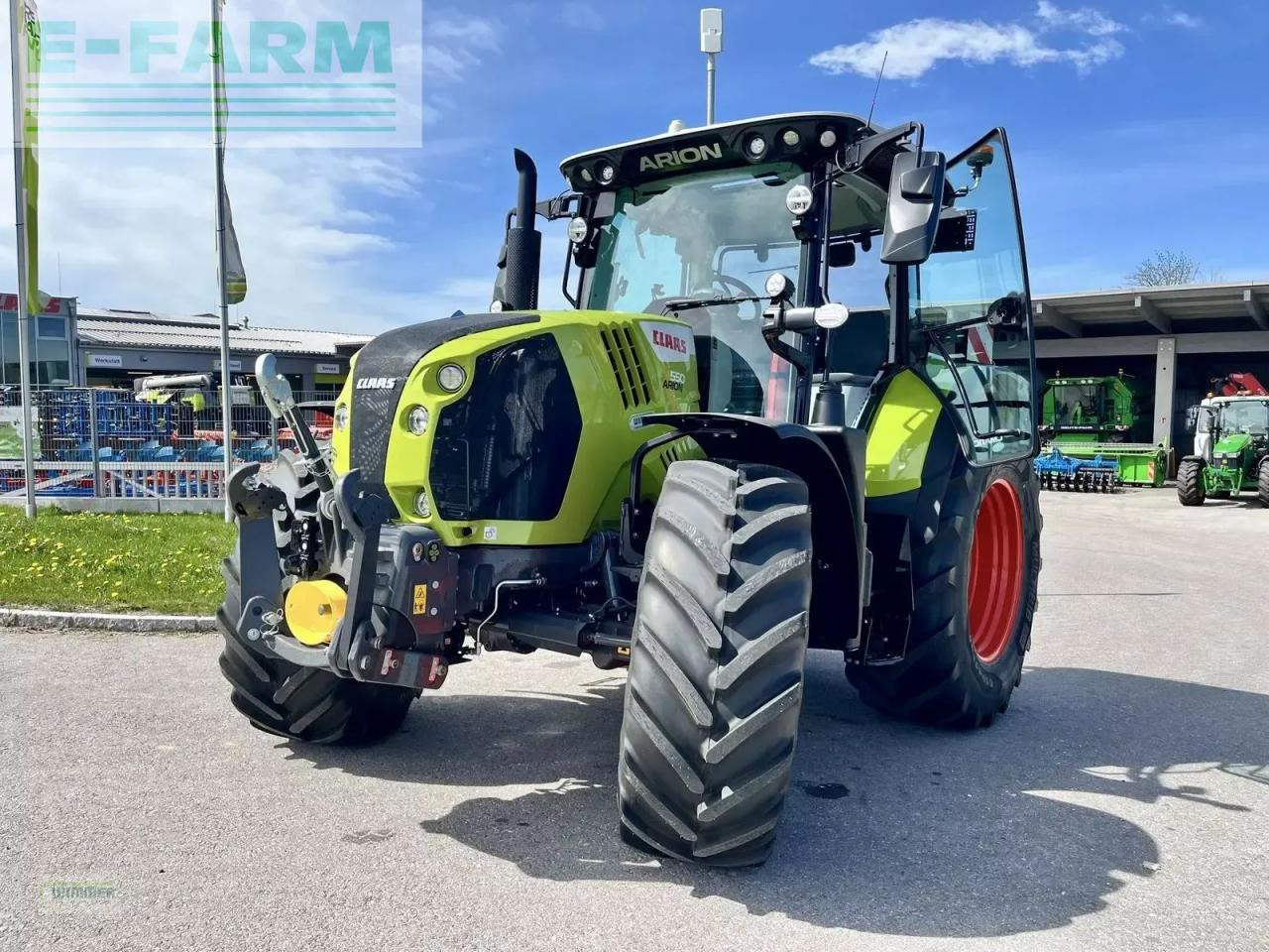 CLAAS arion 550 cmatic cbis CMATIC CEBIS - Tractor: foto 3 CLAAS arion 550 cmatic cbis CMATIC CEBIS - Tractor: foto 3