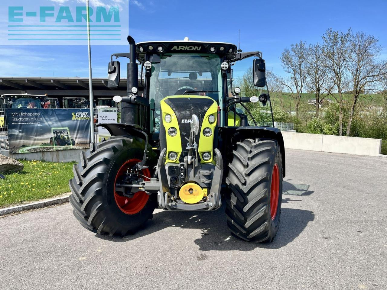 CLAAS arion 550 cmatic cbis CMATIC CEBIS - Tractor: foto 2 CLAAS arion 550 cmatic cbis CMATIC CEBIS - Tractor: foto 2