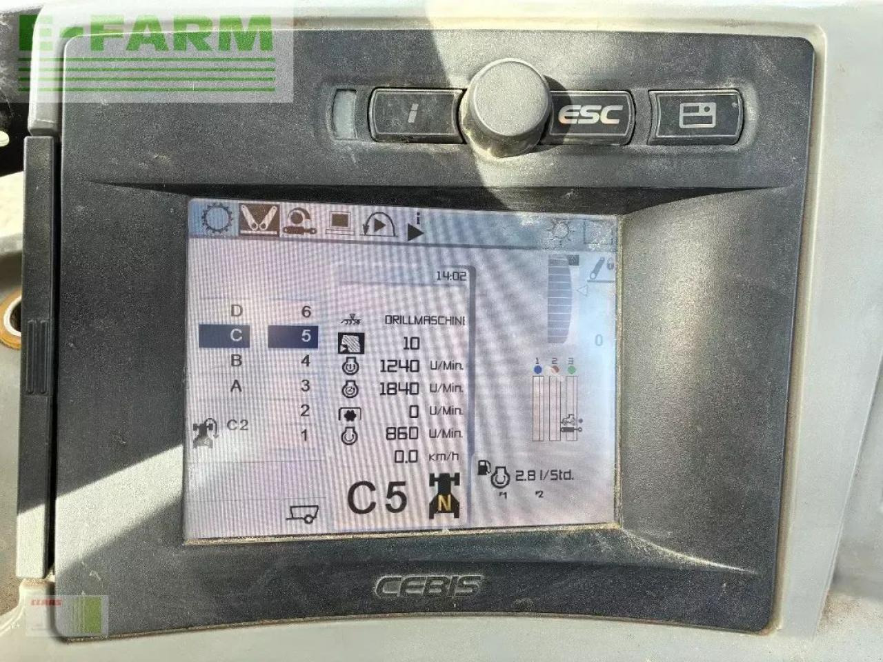 CLAAS arion 640 cebis CEBIS - Tractor: foto 3 CLAAS arion 640 cebis CEBIS - Tractor: foto 3