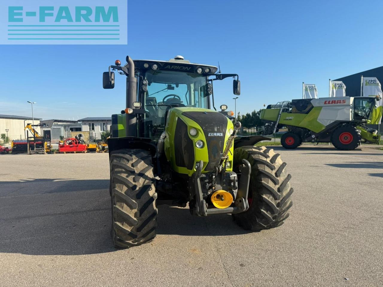 CLAAS arion 650 - Tractor: foto 2 CLAAS arion 650 - Tractor: foto 2