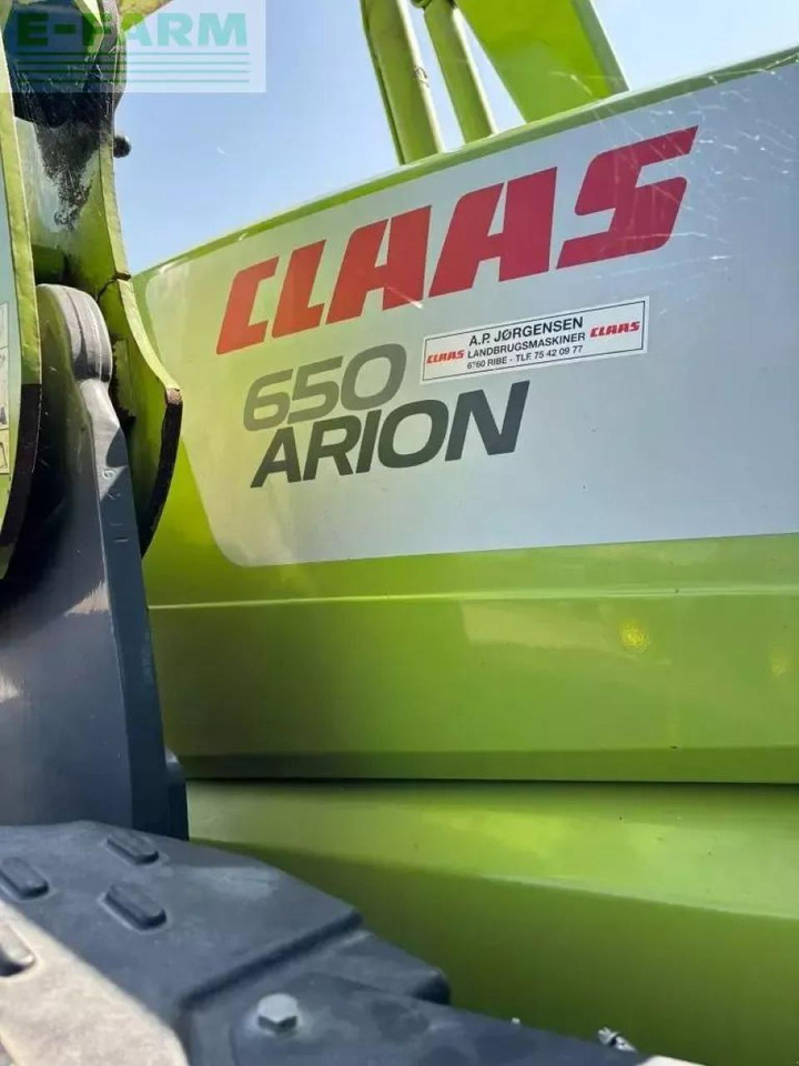 CLAAS arion 650 cis CIS - Tractor: foto 3 CLAAS arion 650 cis CIS - Tractor: foto 3