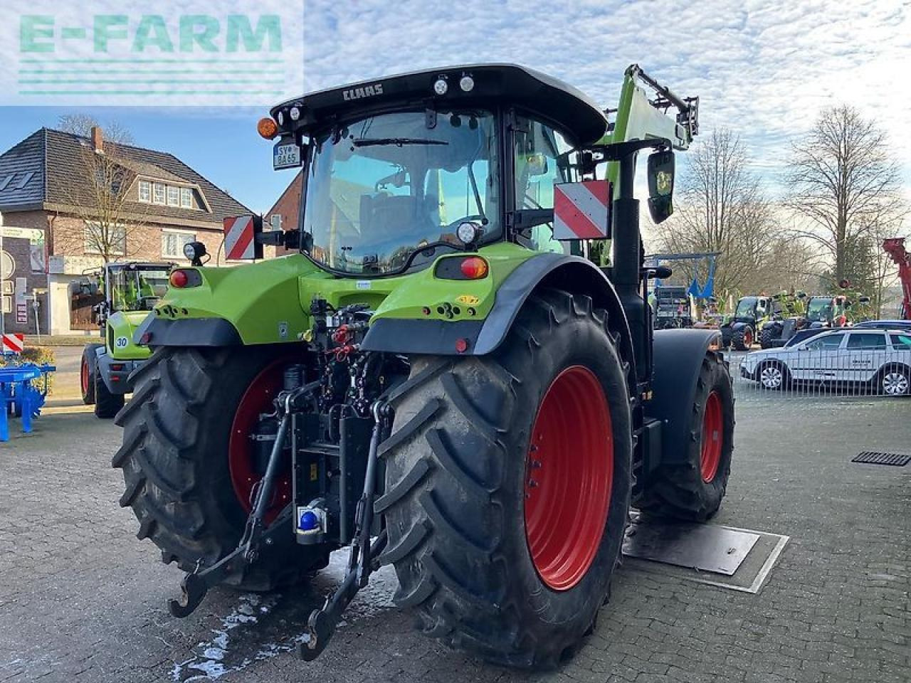 CLAAS arion 650 cis + fl140 + maxi-care - Tractor: foto 5 CLAAS arion 650 cis + fl140 + maxi-care - Tractor: foto 5