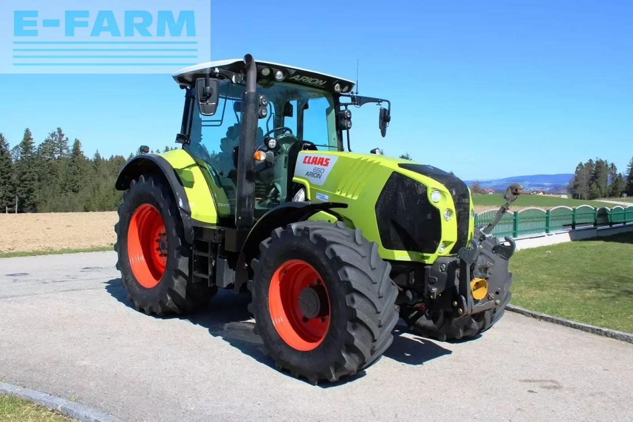 CLAAS arion 650 cmatic CMATIC - Tractor: foto 1 CLAAS arion 650 cmatic CMATIC - Tractor: foto 1