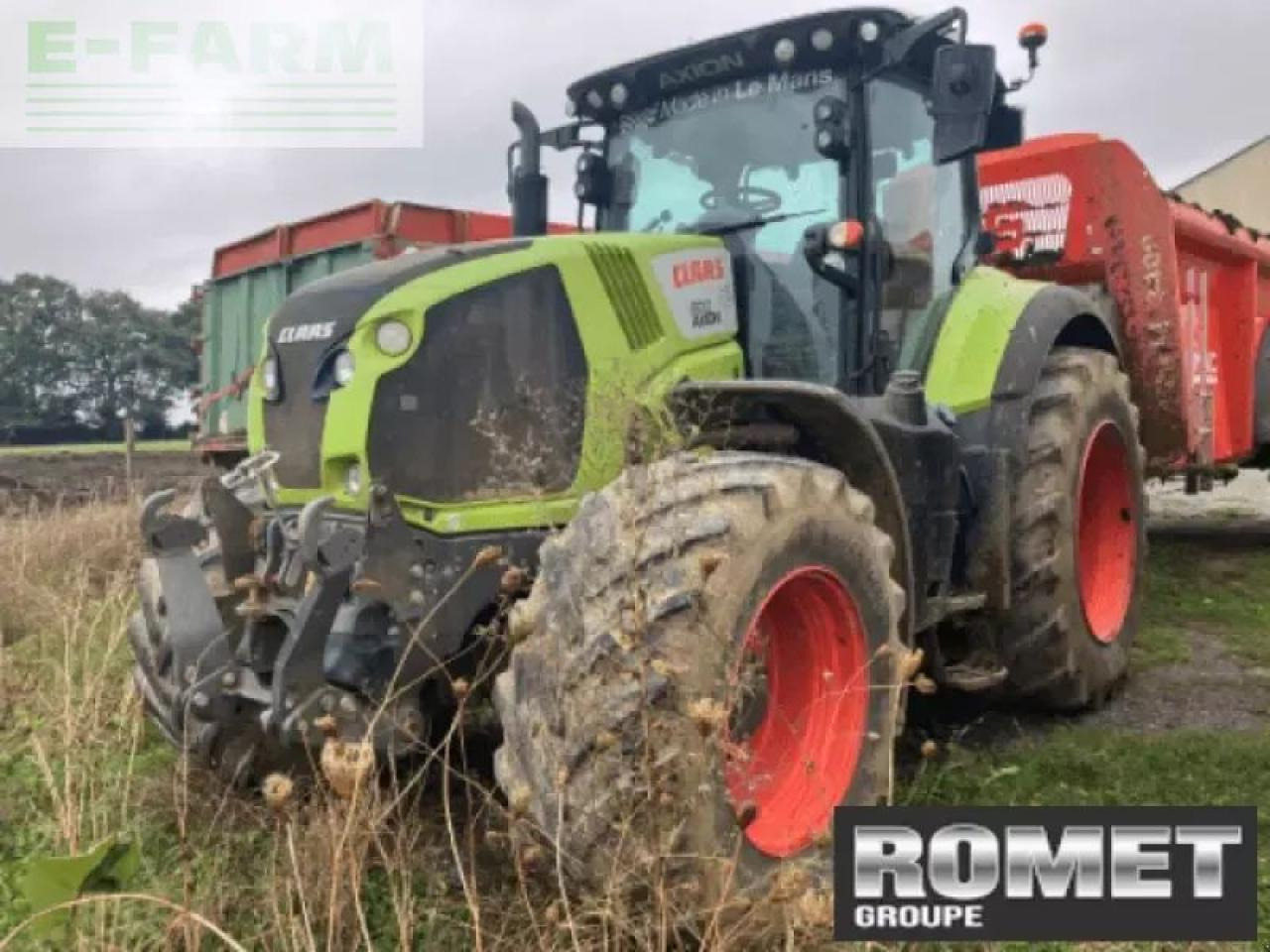 CLAAS axion 800 - Tractor: foto 4 CLAAS axion 800 - Tractor: foto 4