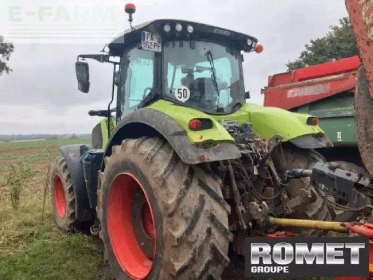 CLAAS axion 800 - Tractor: foto 2 CLAAS axion 800 - Tractor: foto 2