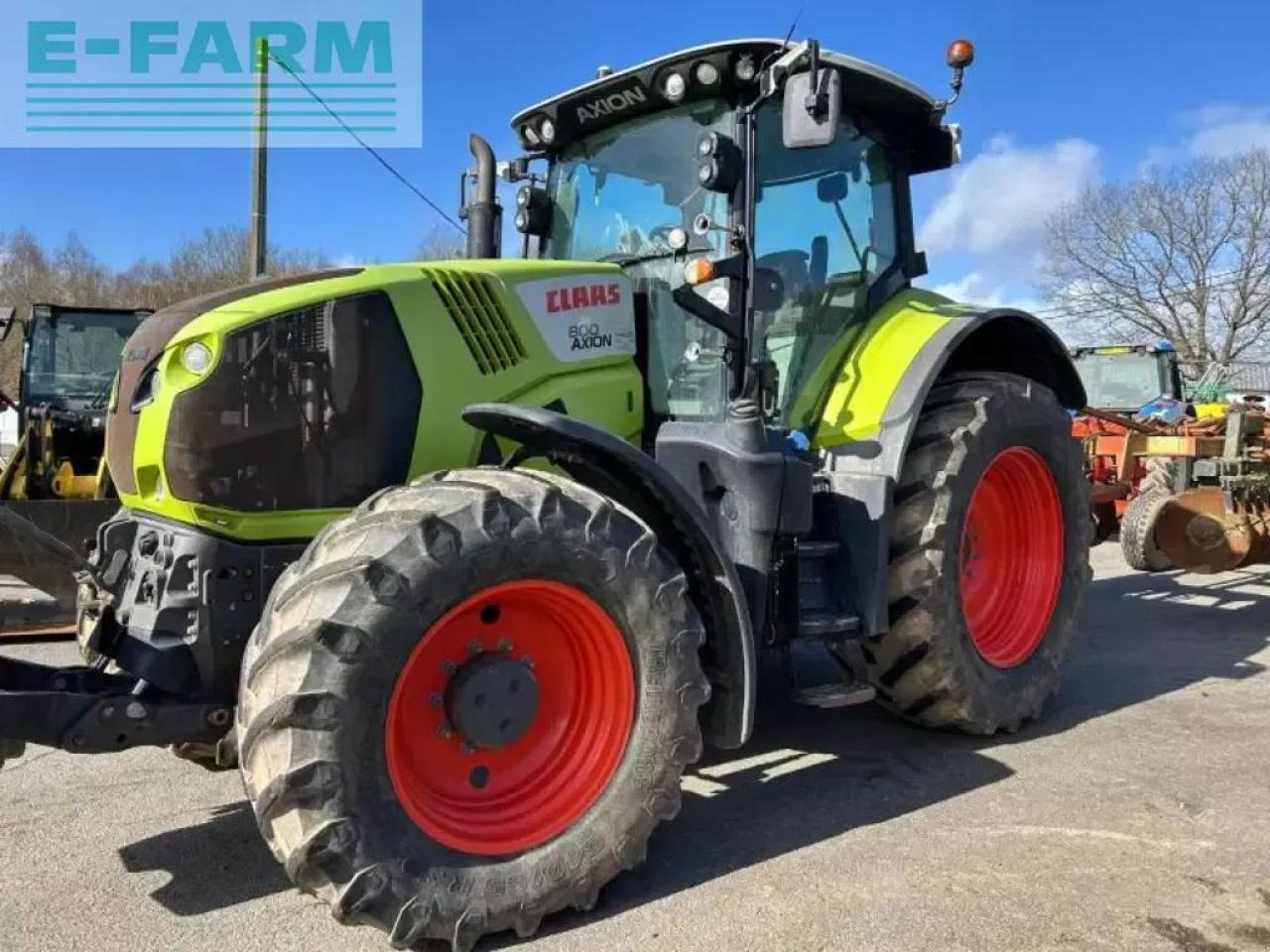 CLAAS axion 800 - Tractor: foto 1 CLAAS axion 800 - Tractor: foto 1
