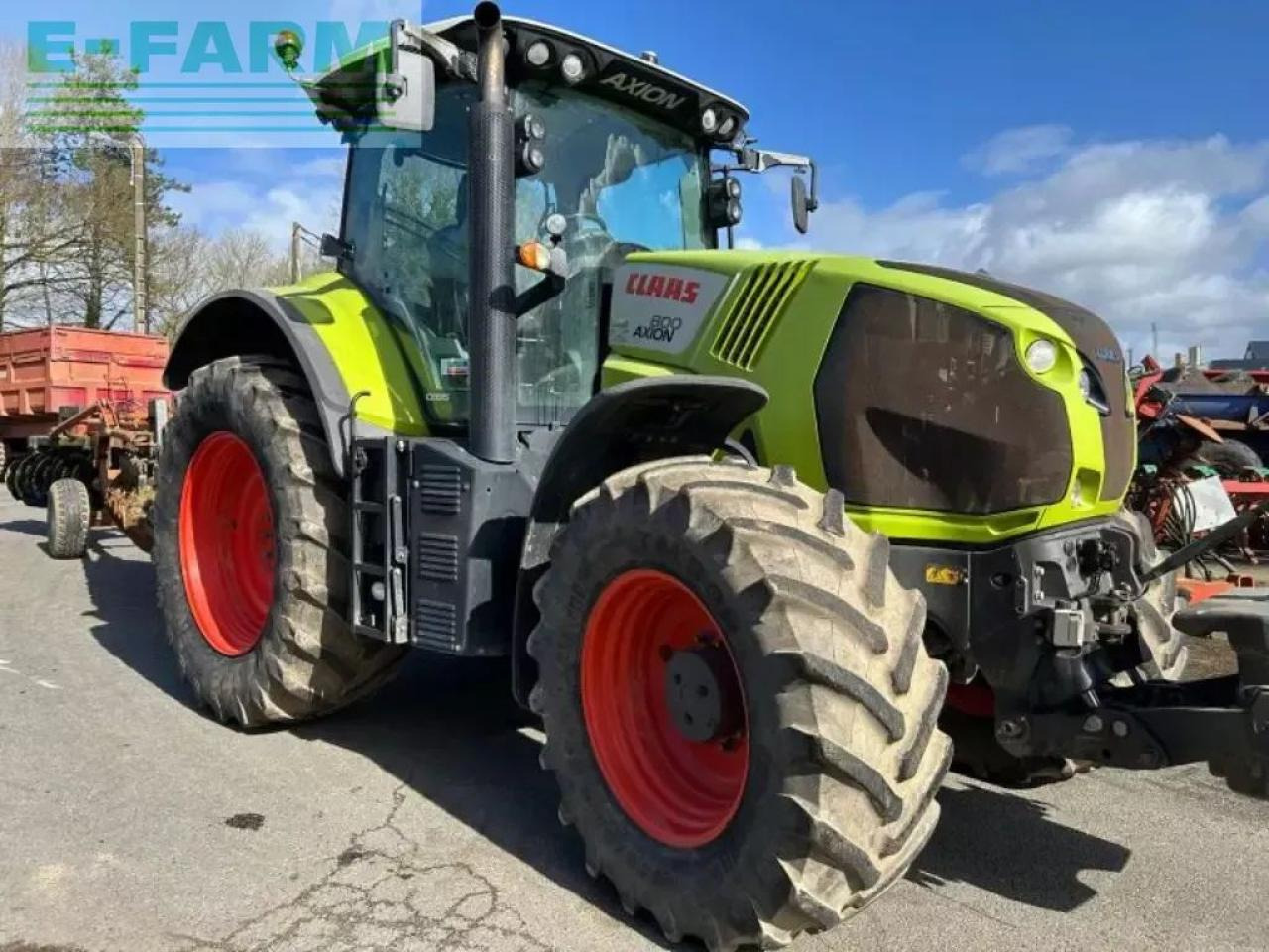 CLAAS axion 800 - Tractor: foto 2 CLAAS axion 800 - Tractor: foto 2