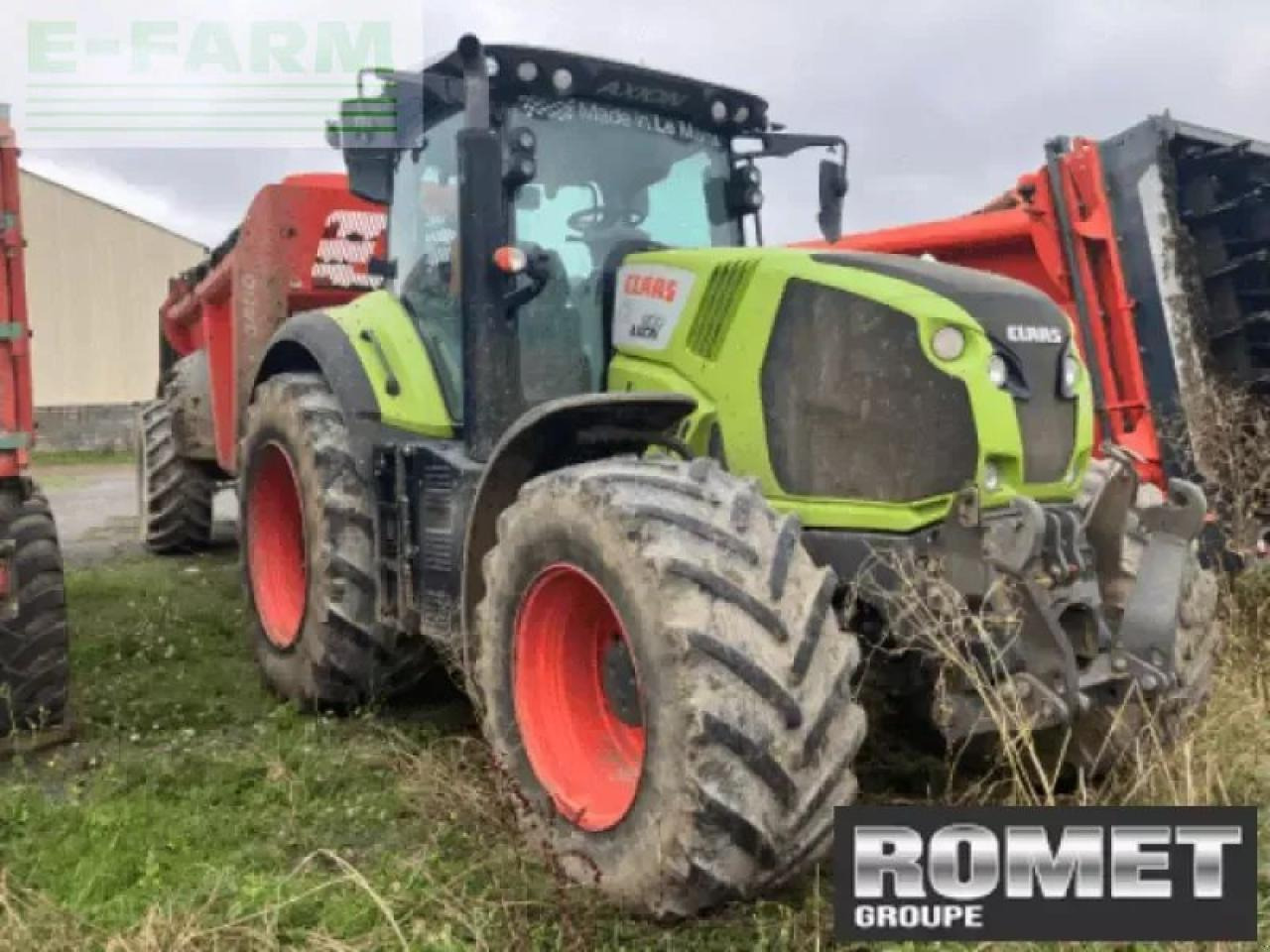 CLAAS axion 800 - Tractor: foto 3 CLAAS axion 800 - Tractor: foto 3