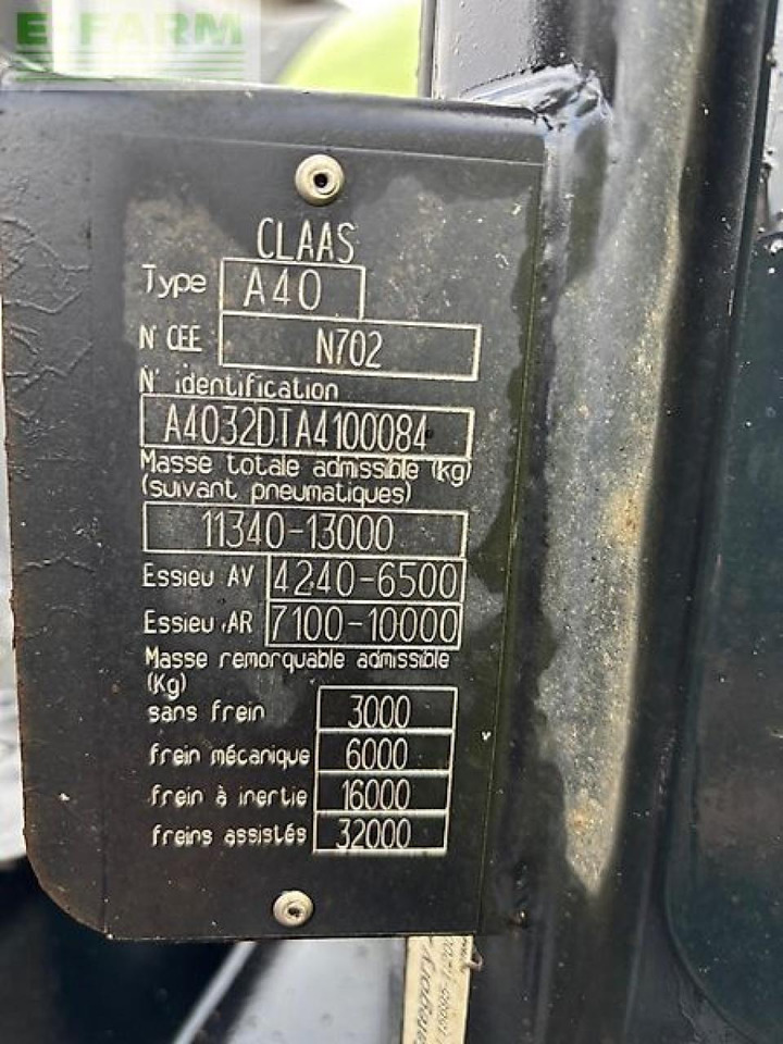 Tractor CLAAS axion 810 cmatic CMATIC: foto 6