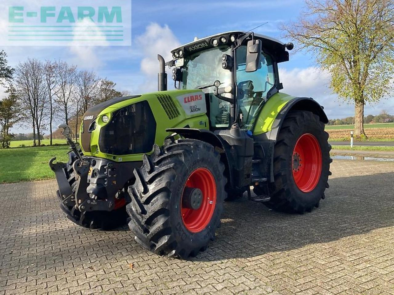 CLAAS axion 830 cebis - Tractor: foto 1 CLAAS axion 830 cebis - Tractor: foto 1