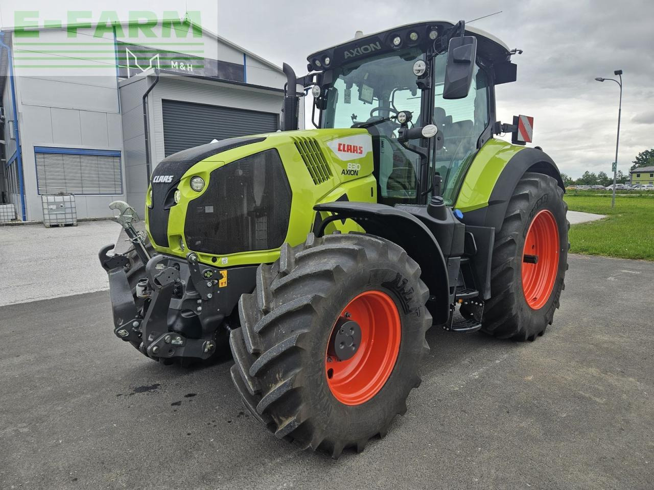 CLAAS axion 830 cebis - Tractor: foto 1 CLAAS axion 830 cebis - Tractor: foto 1