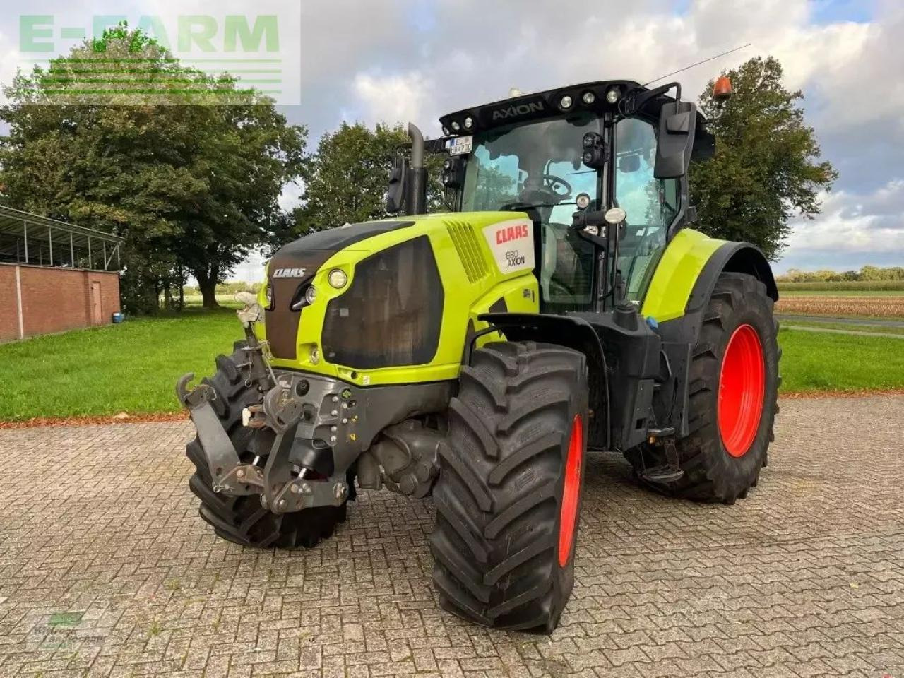 CLAAS axion 830 cebis - Tractor: foto 1 CLAAS axion 830 cebis - Tractor: foto 1
