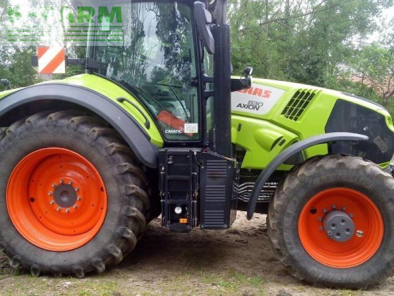 CLAAS axion 830 cmatic cebis CMATIC CEBIS - Tractor: foto 1 CLAAS axion 830 cmatic cebis CMATIC CEBIS - Tractor: foto 1