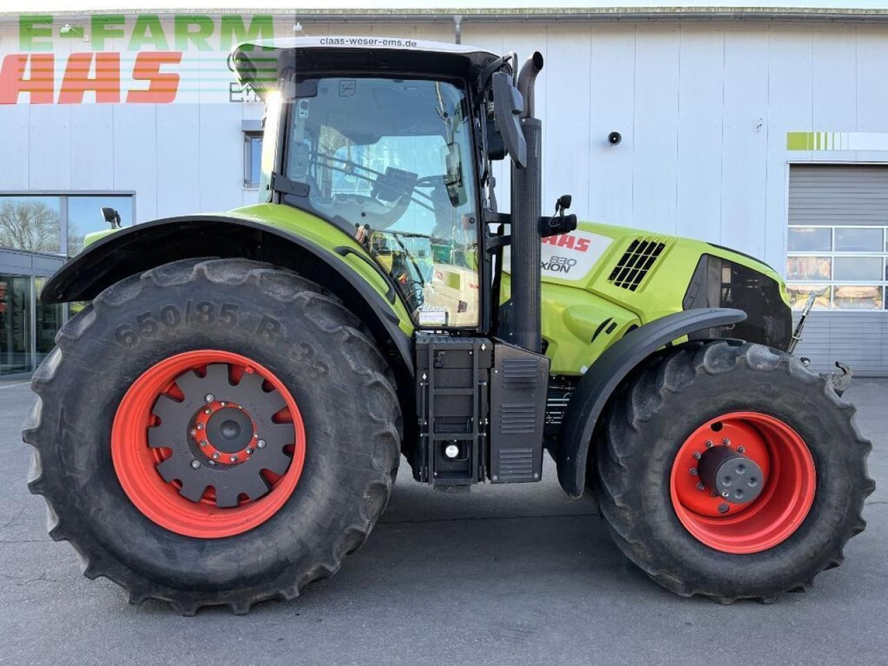 CLAAS axion 830 cmatic cebis, fkh + fzw, nur 3.965 h. CMATIC CEBIS - Tractor: foto 4 CLAAS axion 830 cmatic cebis, fkh + fzw, nur 3.965 h. CMATIC CEBIS - Tractor: foto 4