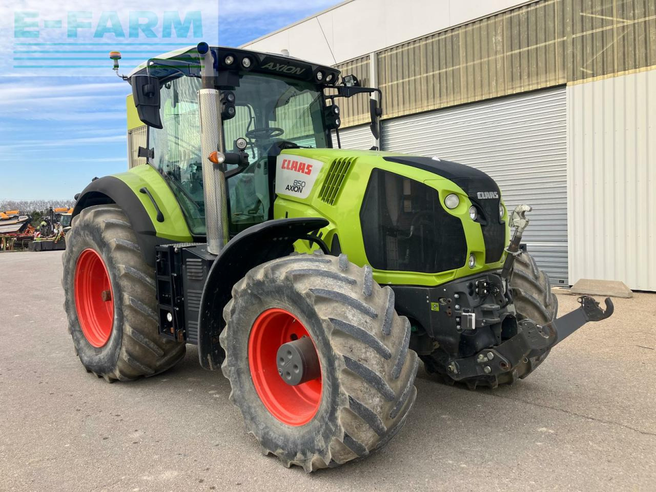 CLAAS axion 850 hexashift HEXASHIFT - Tractor: foto 2 CLAAS axion 850 hexashift HEXASHIFT - Tractor: foto 2