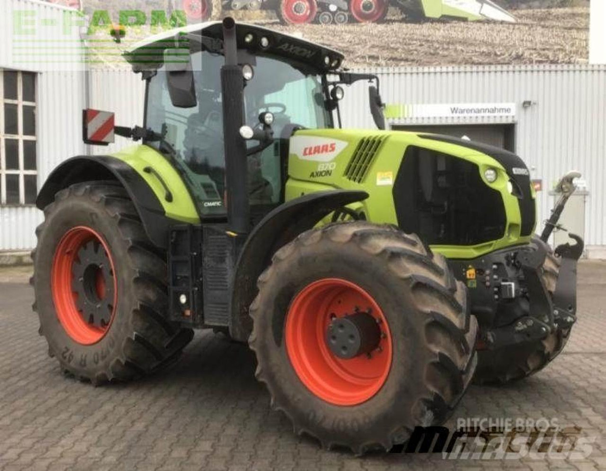 CLAAS axion 870 - Tractor: foto 2 CLAAS axion 870 - Tractor: foto 2