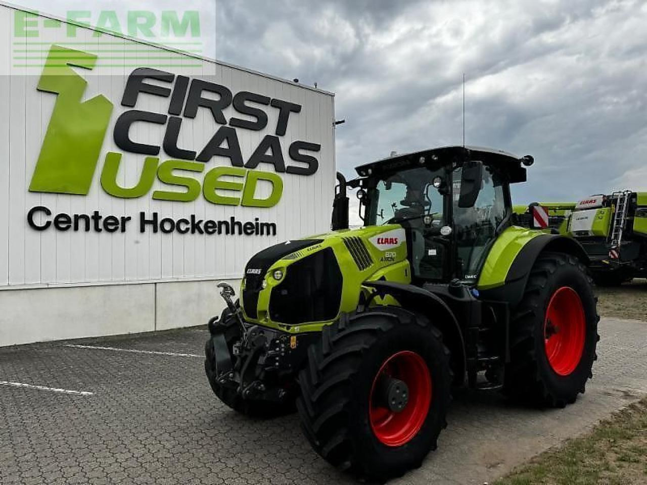 CLAAS axion 870 - Tractor: foto 1 CLAAS axion 870 - Tractor: foto 1