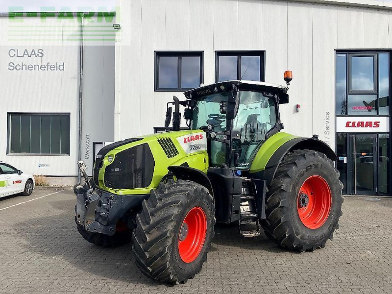 CLAAS axion 870 cmatic CMATIC - Tractor: foto 1 CLAAS axion 870 cmatic CMATIC - Tractor: foto 1