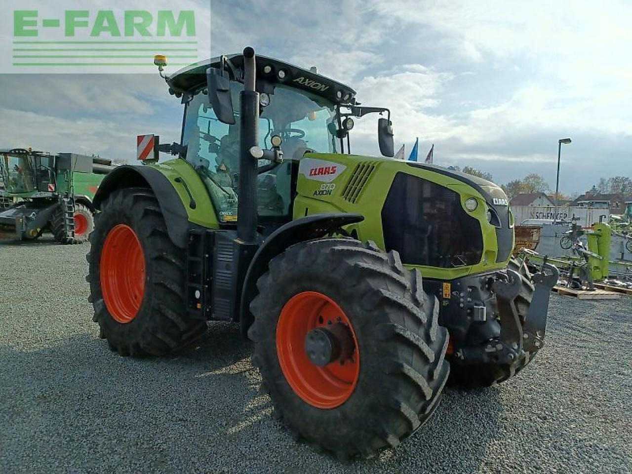 CLAAS axion 870 cmatic CMATIC - Tractor: foto 3 CLAAS axion 870 cmatic CMATIC - Tractor: foto 3