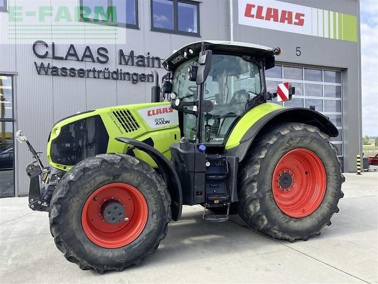 CLAAS axion 870 cmatic cebis CMATIC CEBIS - Tractor: foto 1 CLAAS axion 870 cmatic cebis CMATIC CEBIS - Tractor: foto 1