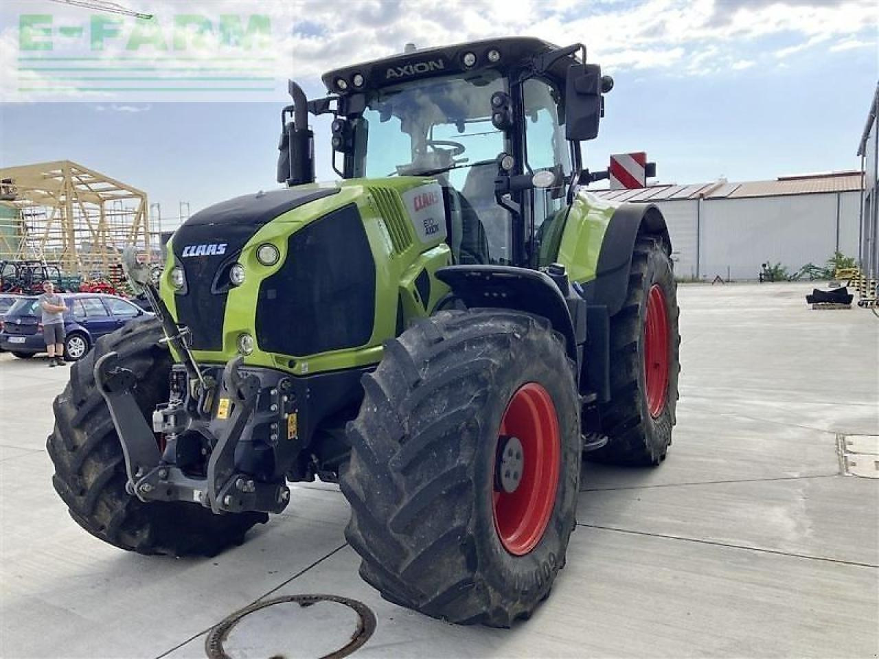 CLAAS axion 870 cmatic cebis CMATIC CEBIS - Tractor: foto 4 CLAAS axion 870 cmatic cebis CMATIC CEBIS - Tractor: foto 4
