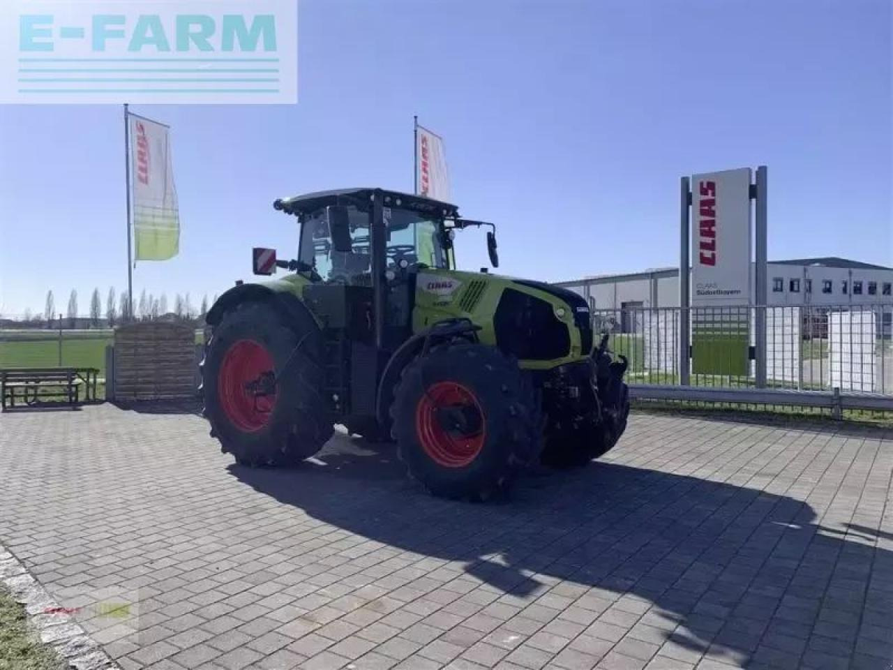 CLAAS axion 870 cmatic cebis CMATIC CEBIS - Tractor: foto 1 CLAAS axion 870 cmatic cebis CMATIC CEBIS - Tractor: foto 1