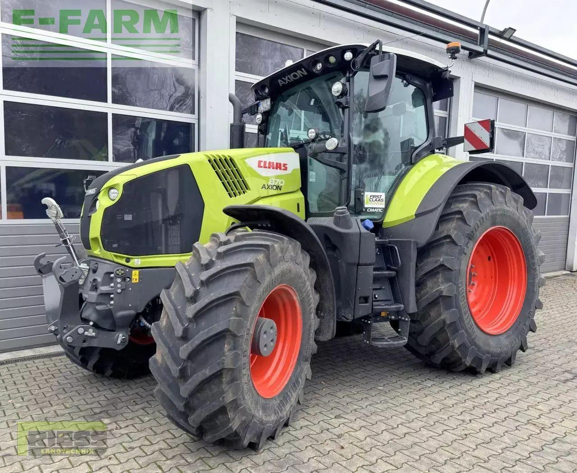 CLAAS axion 870 cmatic cebis cemis mc - Tractor: foto 1 CLAAS axion 870 cmatic cebis cemis mc - Tractor: foto 1