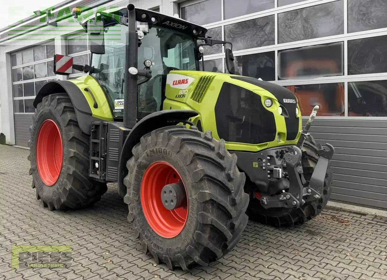 CLAAS axion 870 cmatic cebis cemis mc - Tractor: foto 2 CLAAS axion 870 cmatic cebis cemis mc - Tractor: foto 2