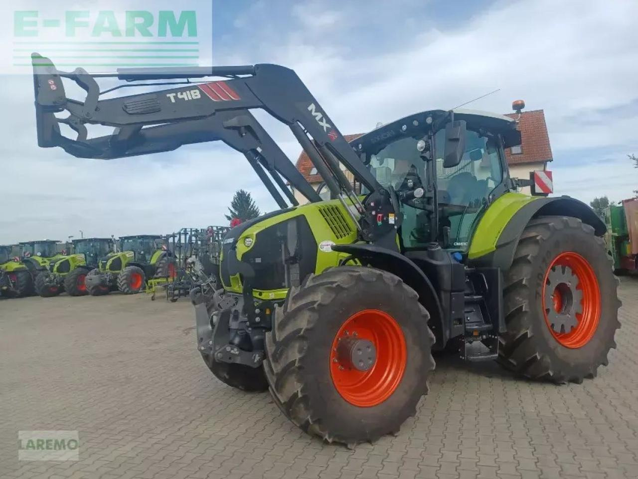 CLAAS axion 870 cmatic cebis + mx frontlader t 418 CMATIC CEBIS - Tractor: foto 1 CLAAS axion 870 cmatic cebis + mx frontlader t 418 CMATIC CEBIS - Tractor: foto 1