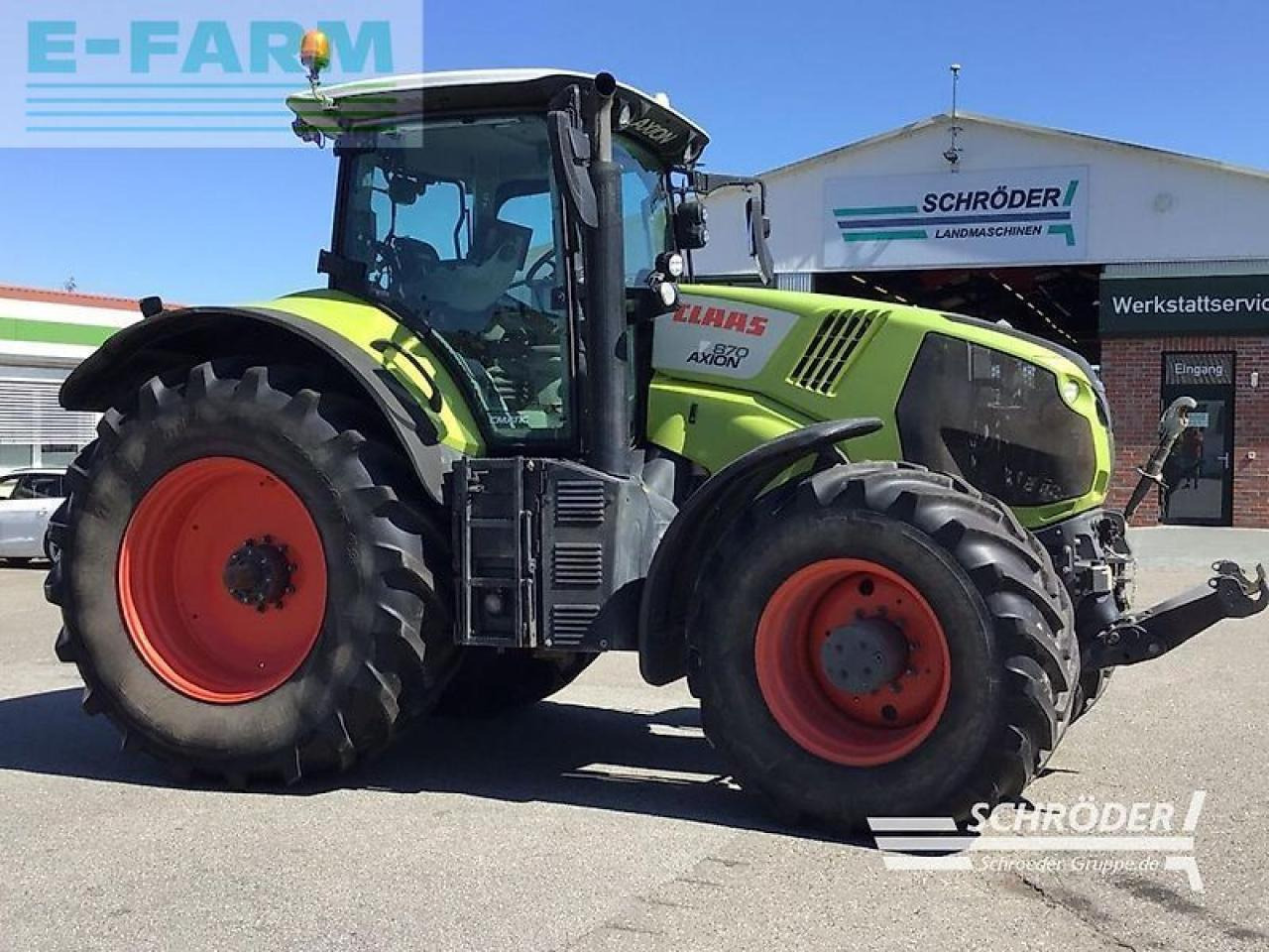 CLAAS axion 870 cmatic rtk CMATIC - Tractor: foto 2 CLAAS axion 870 cmatic rtk CMATIC - Tractor: foto 2