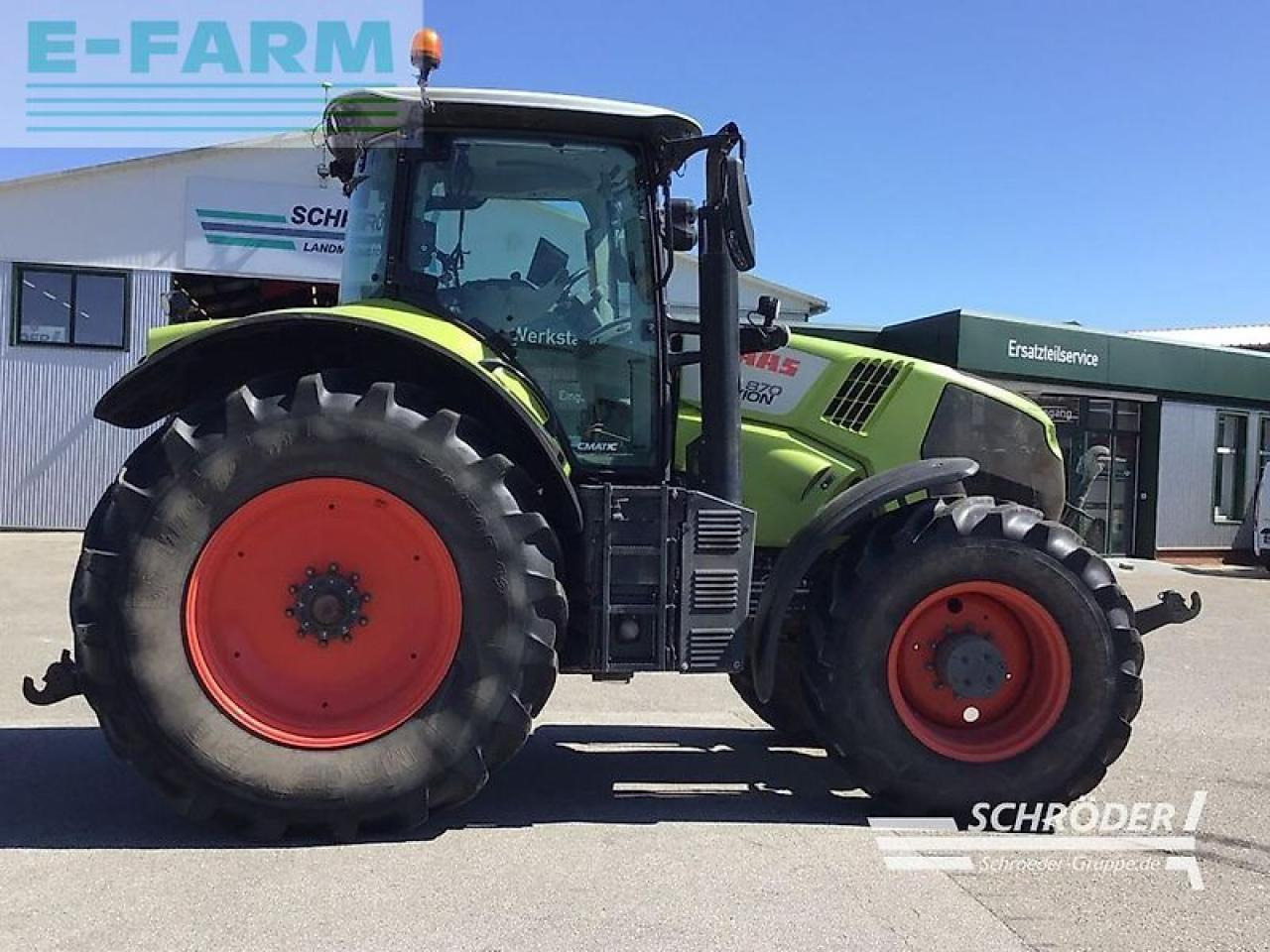 CLAAS axion 870 cmatic rtk CMATIC - Tractor: foto 4 CLAAS axion 870 cmatic rtk CMATIC - Tractor: foto 4