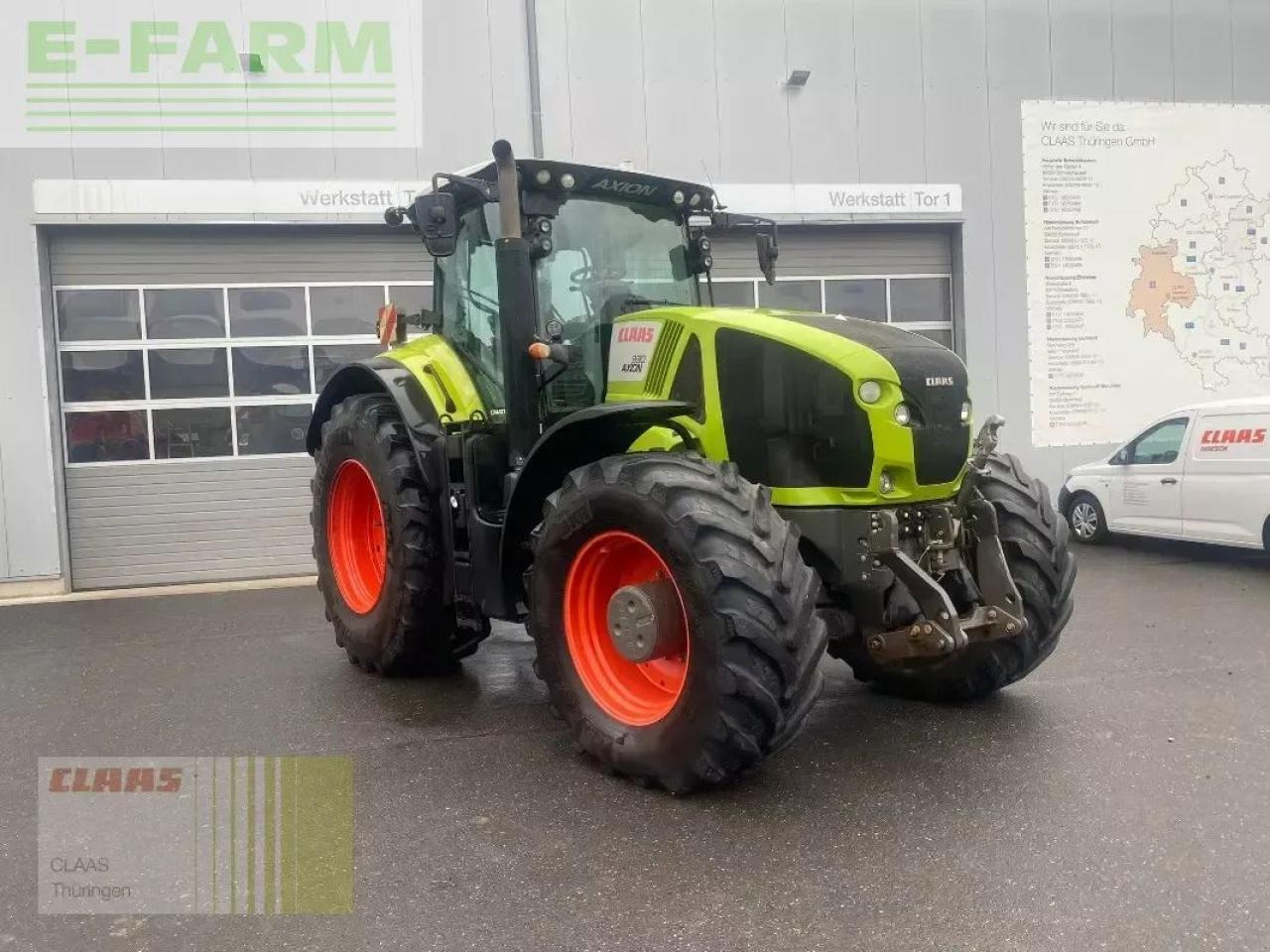 CLAAS axion 930 - Tractor: foto 1 CLAAS axion 930 - Tractor: foto 1