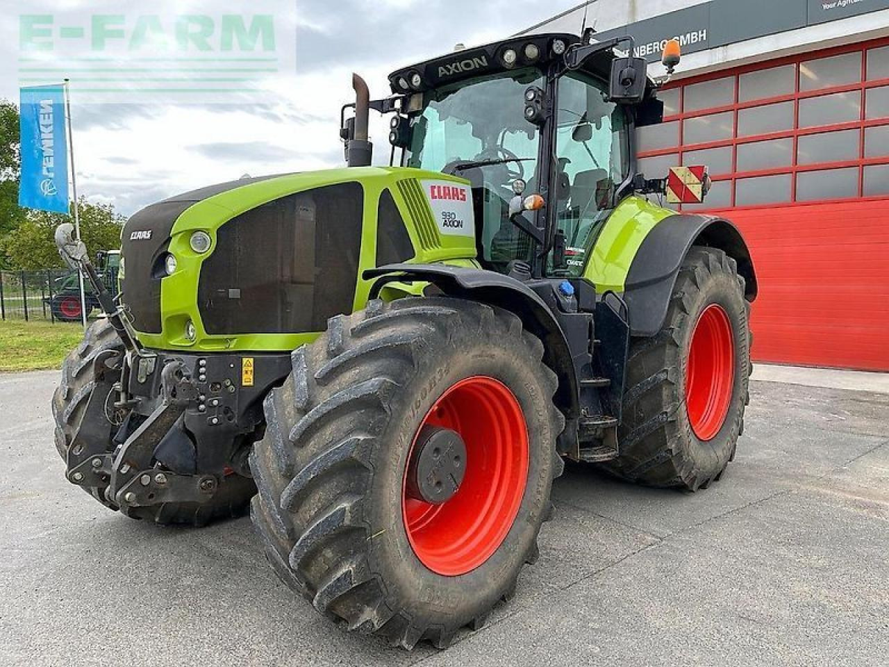 CLAAS axion 930 cmatic - Tractor: foto 1 CLAAS axion 930 cmatic - Tractor: foto 1