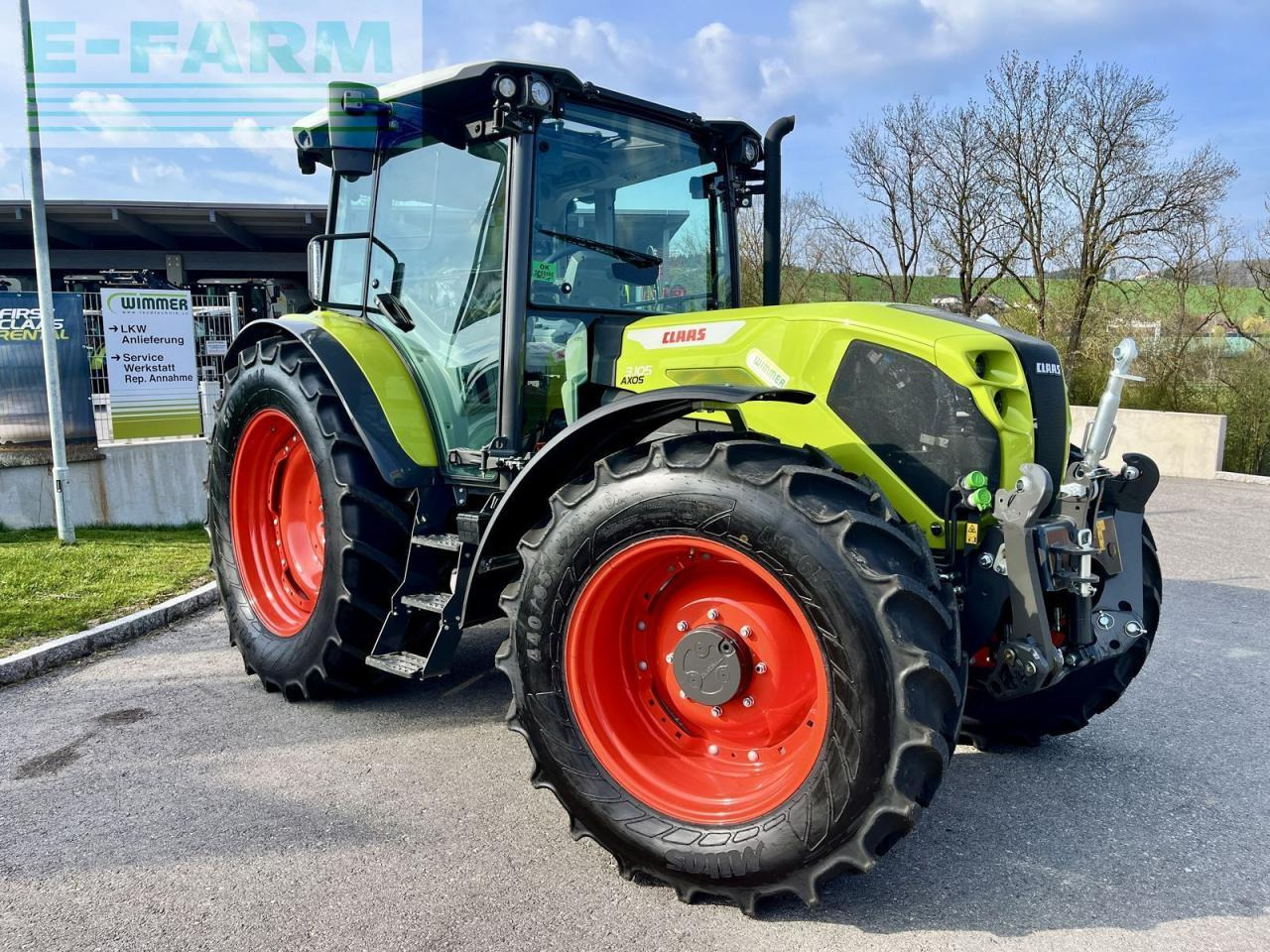 CLAAS axos 3.105 - Tractor: foto 1 CLAAS axos 3.105 - Tractor: foto 1