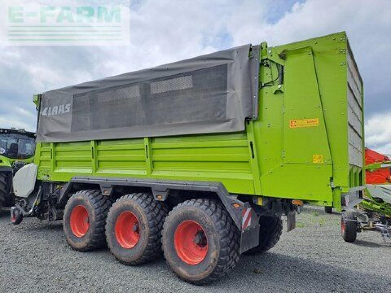 CLAAS cargos 8500 tridem - Remolque volquete agrícola: foto 3 CLAAS cargos 8500 tridem - Remolque volquete agrícola: foto 3