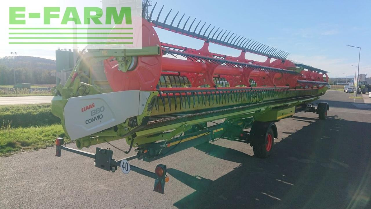 CLAAS convio flex 1380 + transportwagen 4-rad gelenkt - Cabezal de grano: foto 3 CLAAS convio flex 1380 + transportwagen 4-rad gelenkt - Cabezal de grano: foto 3
