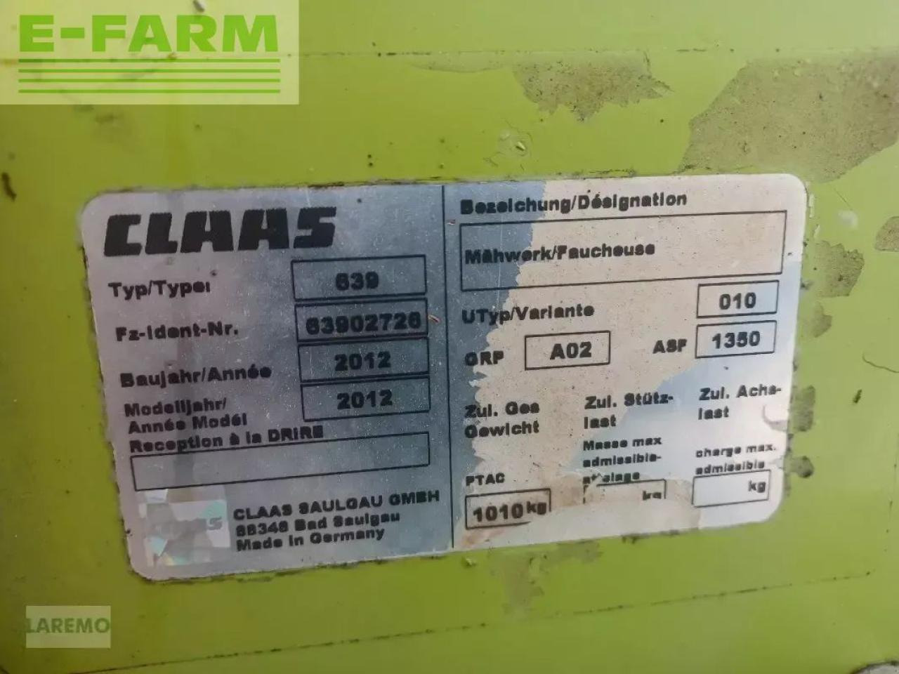 Segadora CLAAS disco 3100 fc profil active float: foto 19 Segadora CLAAS disco 3100 fc profil active float: foto 19