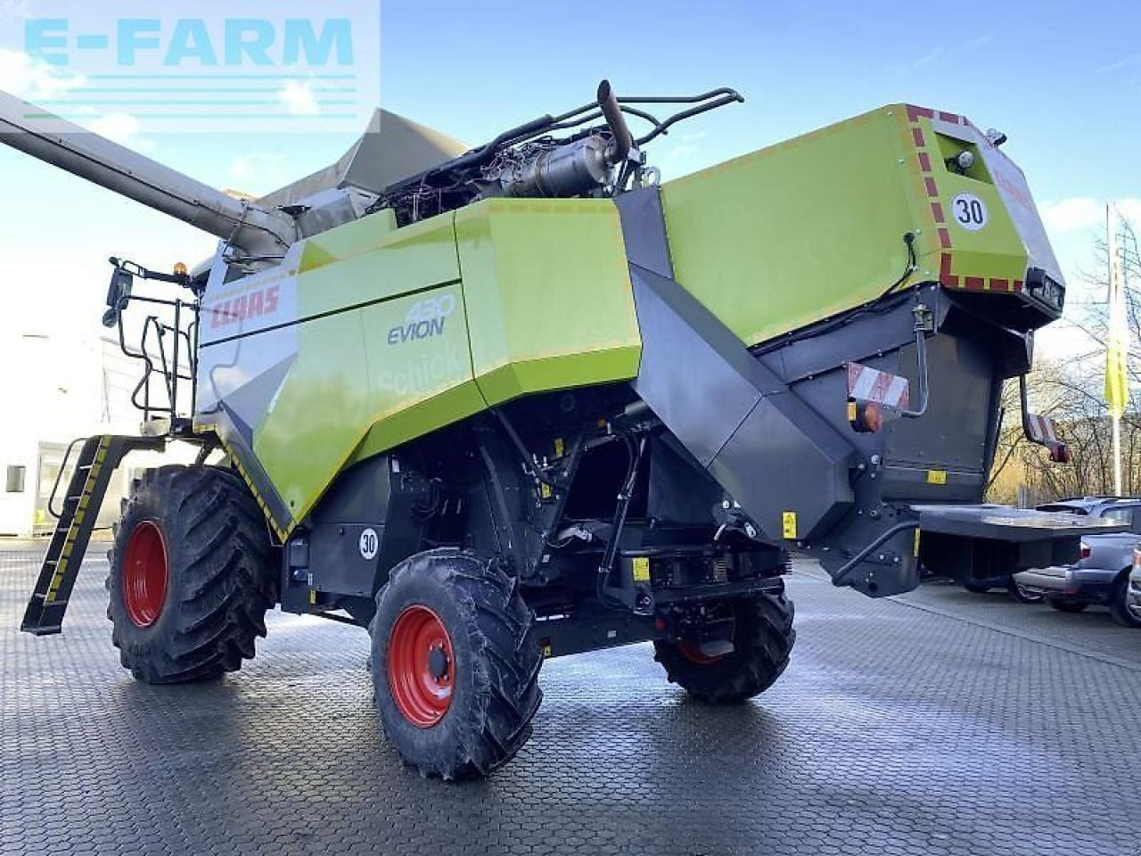CLAAS evion 430+cerio 620+tw - Cosechadora de granos: foto 4 CLAAS evion 430+cerio 620+tw - Cosechadora de granos: foto 4