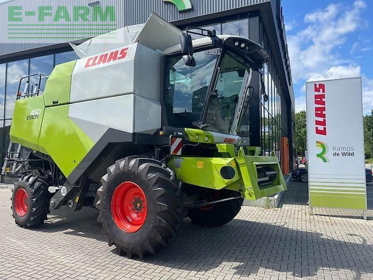 Cosechadora de granos CLAAS evion: foto 8