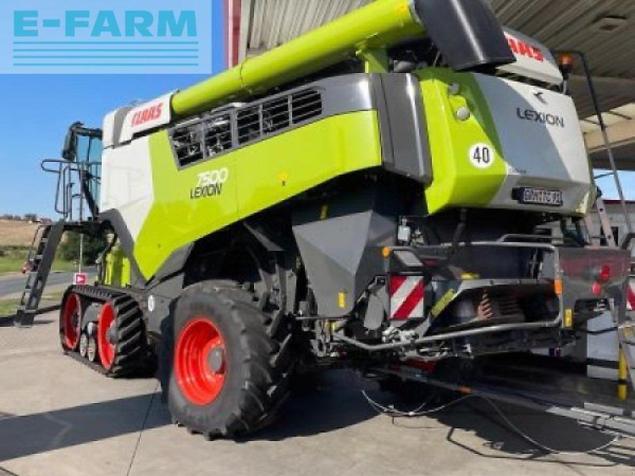 CLAAS gebr. mähdrescher lexion7500tt - Cosechadora de granos: foto 2 CLAAS gebr. mähdrescher lexion7500tt - Cosechadora de granos: foto 2