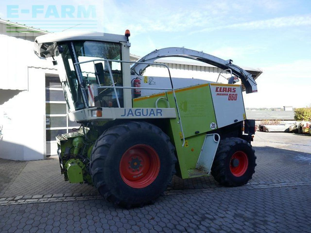 CLAAS jaguar 860 inkl. orbis 600 und pu 300 hd - Cosechadora de forraje: foto 1 CLAAS jaguar 860 inkl. orbis 600 und pu 300 hd - Cosechadora de forraje: foto 1