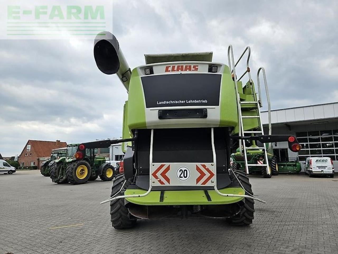 CLAAS lexion 580 tt plus - Cosechadora de granos: foto 5 CLAAS lexion 580 tt plus - Cosechadora de granos: foto 5