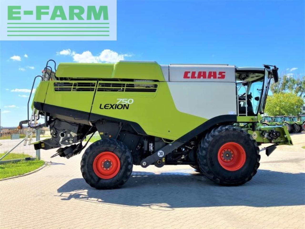 Cosechadora de granos CLAAS lexion 750: foto 6