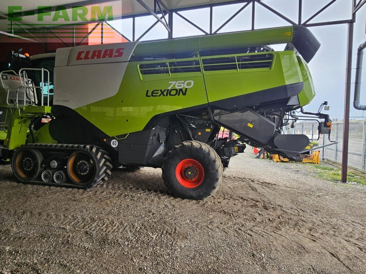 CLAAS lexion 760 terra trac (stage iv) - Cosechadora de granos: foto 4 CLAAS lexion 760 terra trac (stage iv) - Cosechadora de granos: foto 4