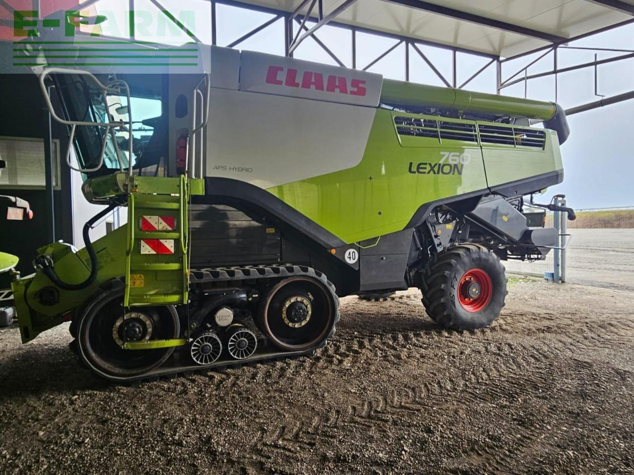 CLAAS lexion 760 terra trac (stage iv) - Cosechadora de granos: foto 1 CLAAS lexion 760 terra trac (stage iv) - Cosechadora de granos: foto 1