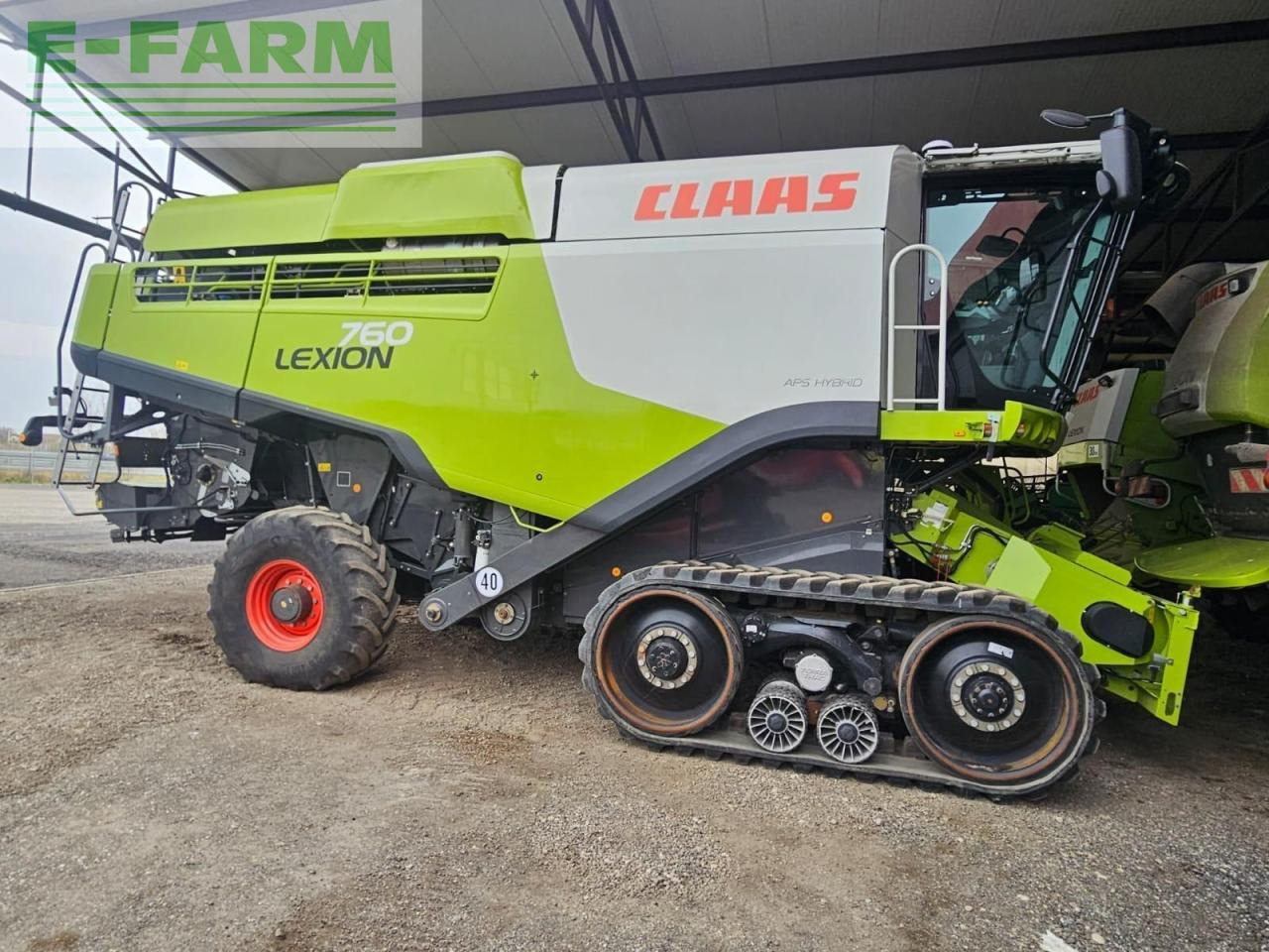 CLAAS lexion 760 terra trac (stage iv) - Cosechadora de granos: foto 2 CLAAS lexion 760 terra trac (stage iv) - Cosechadora de granos: foto 2