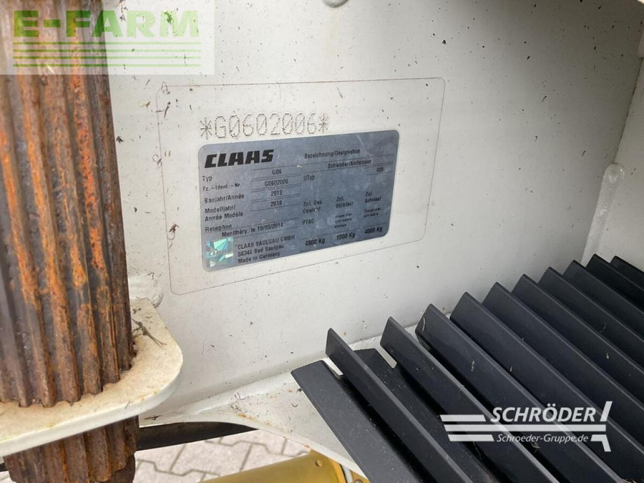 Henificadora CLAAS liner 3600: foto 10
