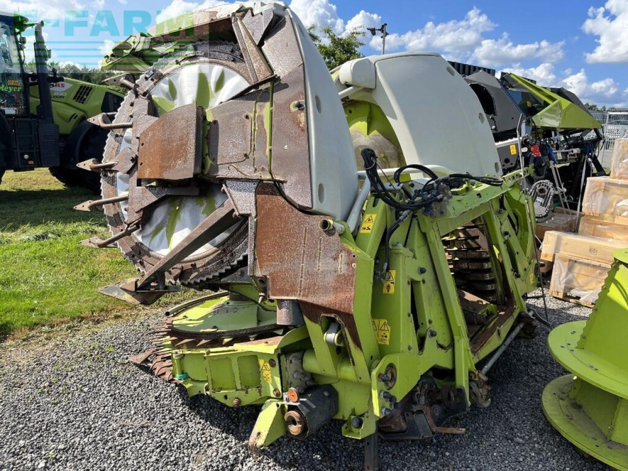 CLAAS orbis 600 ac auto contour ts pro, 8-reiher, für - Accesorios para cosechadoras de forraje: foto 3 CLAAS orbis 600 ac auto contour ts pro, 8-reiher, für - Accesorios para cosechadoras de forraje: foto 3