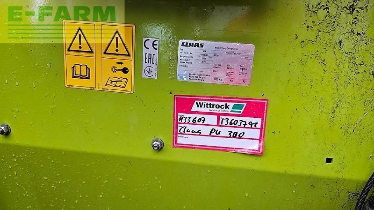 Accesorios para cosechadoras de forraje CLAAS pu 300 profi contour: foto 8