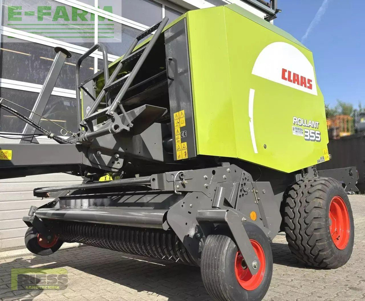Empacadora de pacas cuadradas CLAAS rollant 355 roto cut: foto 10